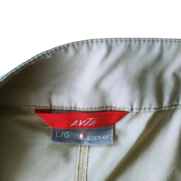 Avia Sports Athletic Athleisure Skort,  Tan, L - Picture 7 of 8
